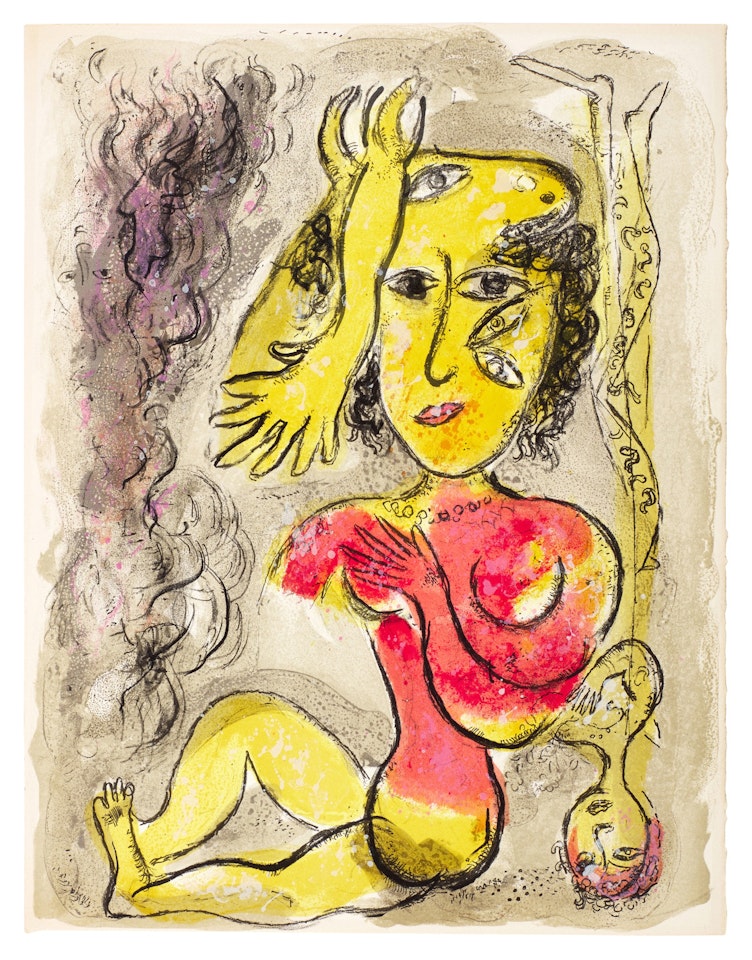 Le Cirque: One Plate (M. 515; C. Bks. 68) by Marc Chagall