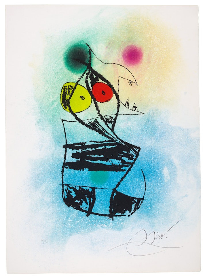 Le Scorpion Joufflu (Duthuit 1011) by Joan Miró