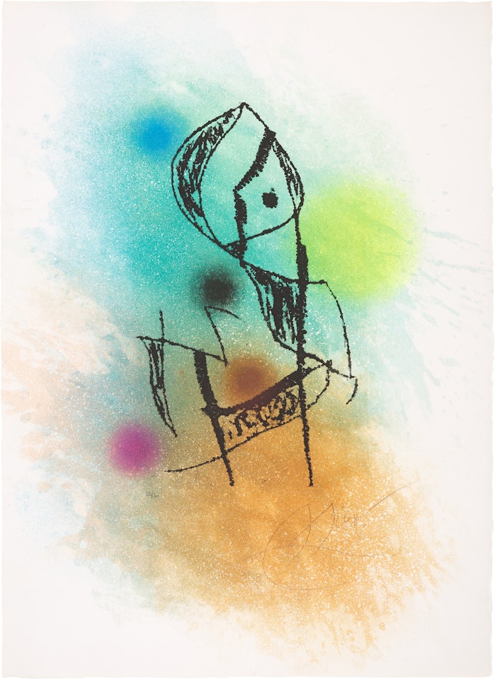 La Rainette (D. 1022) by Joan Miró