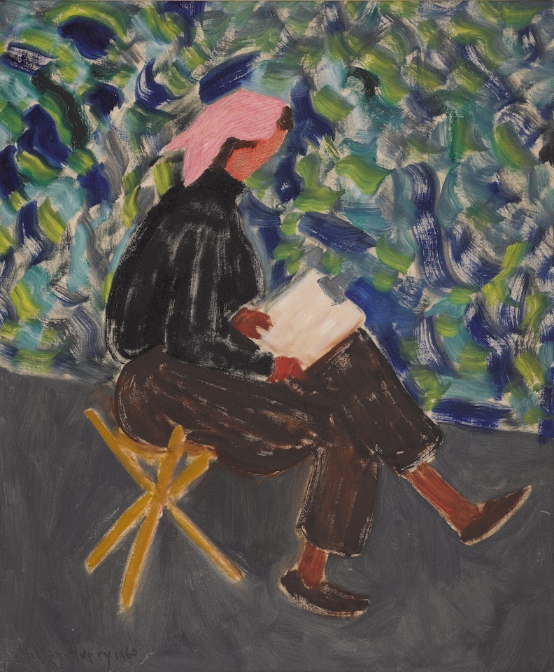 Garden Reader by Milton Avery