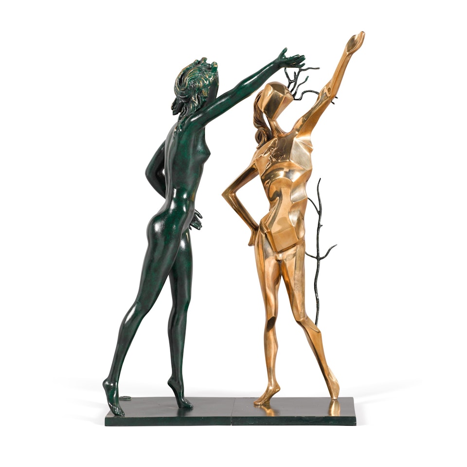 Homage à Terpsichore (see Descharnes p. 240, no. 620) by Salvador Dali