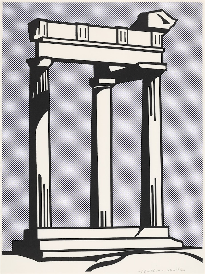 Temple (C. II.3) by Roy Lichtenstein