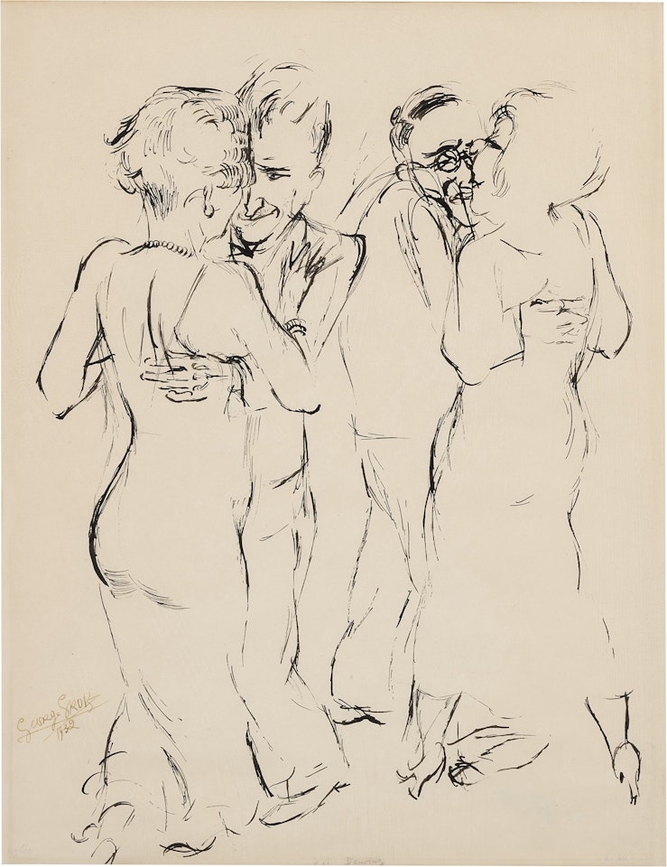 Tanzpaare by George Grosz