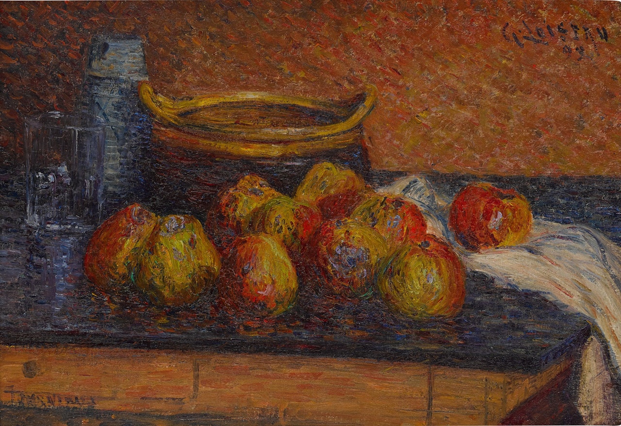 Nature morte aux pommes by Gustave Loiseau