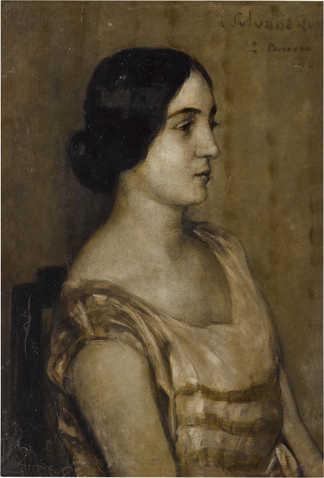 Portrait de Sylvana Lupo by Emile Bernard