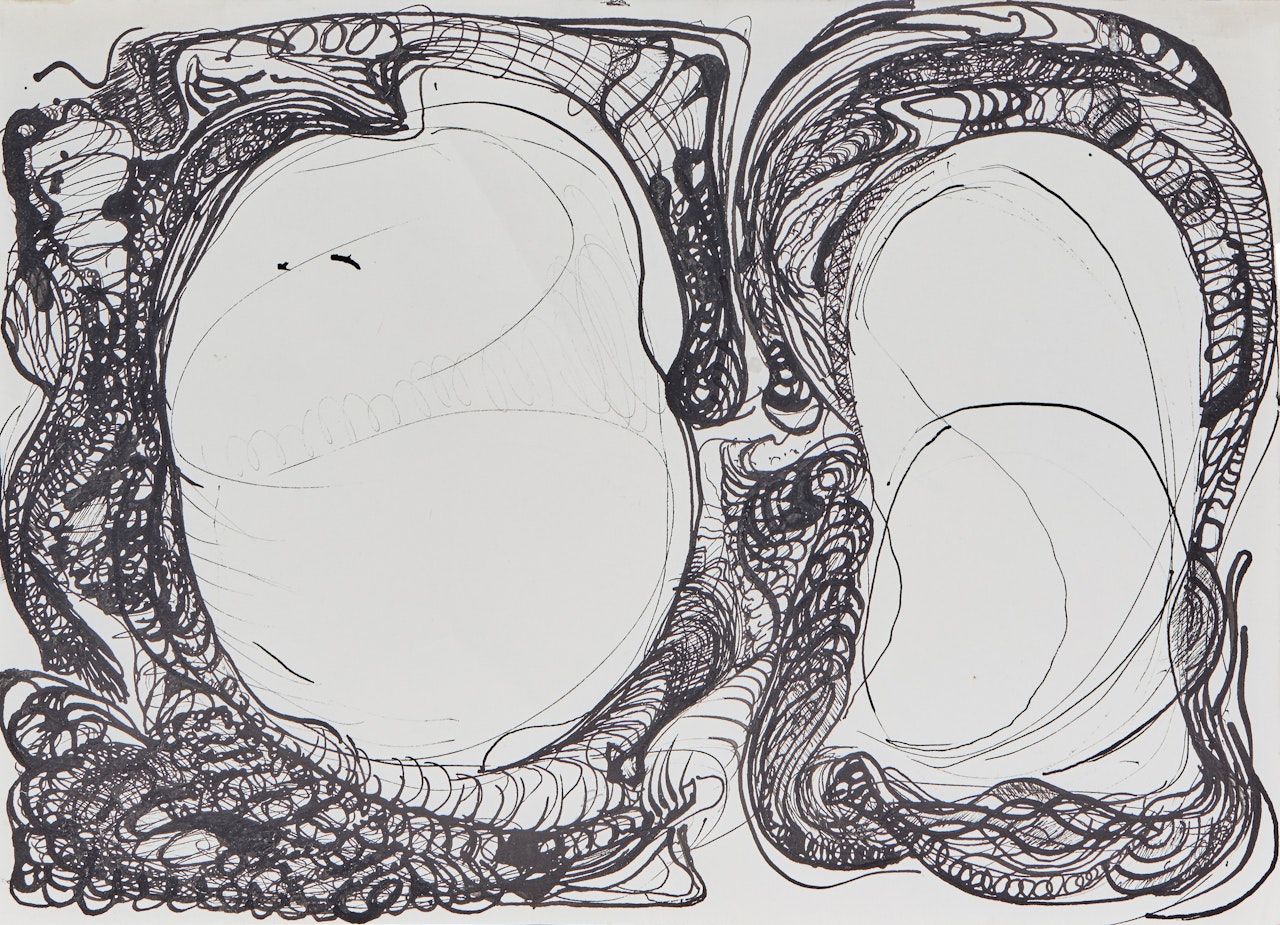 Zeichnung by Sam Francis