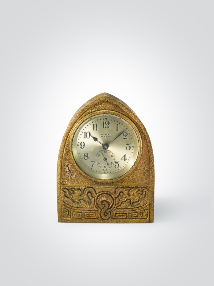 “Chinese” Clock by Tiffany Studios