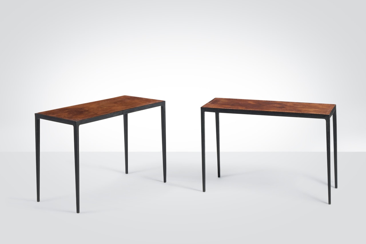 Pair of Low Tables by Jean-Michel Frank