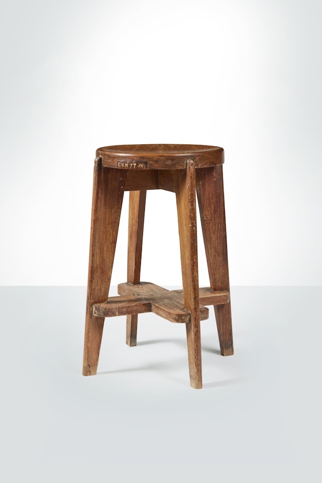 Stool by Pierre Jeanneret