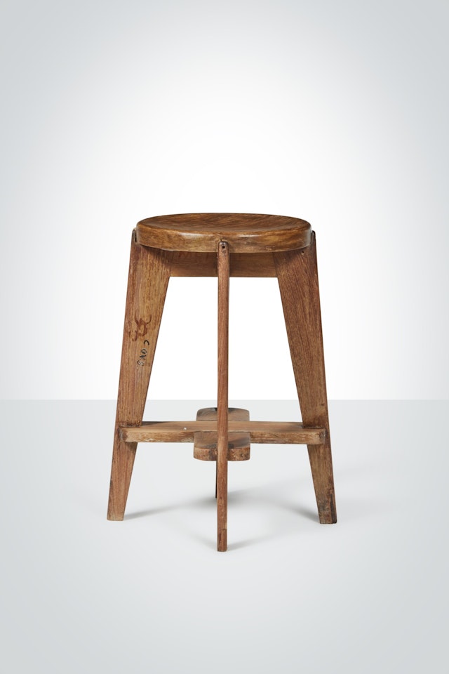 Stool by Pierre Jeanneret