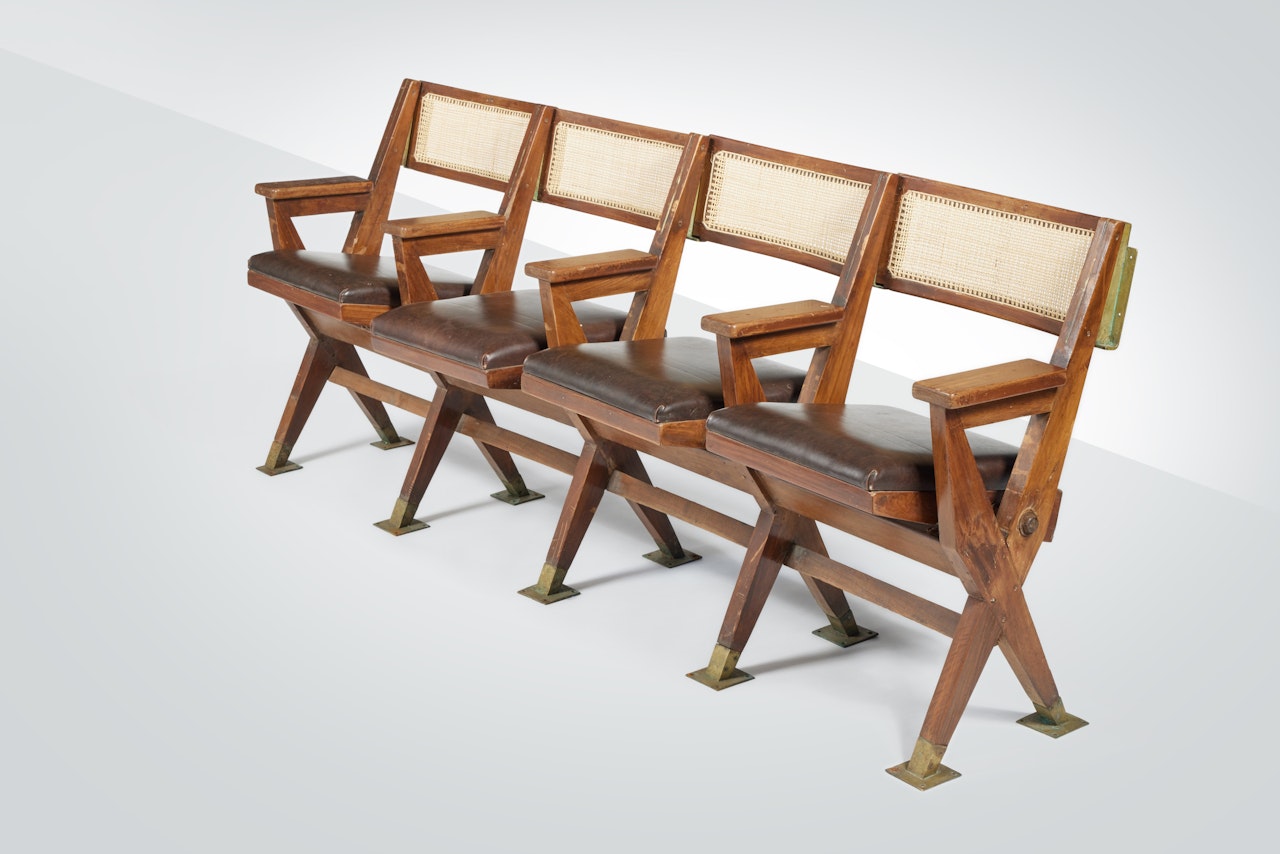 Theater Bench by Pierre Jeanneret