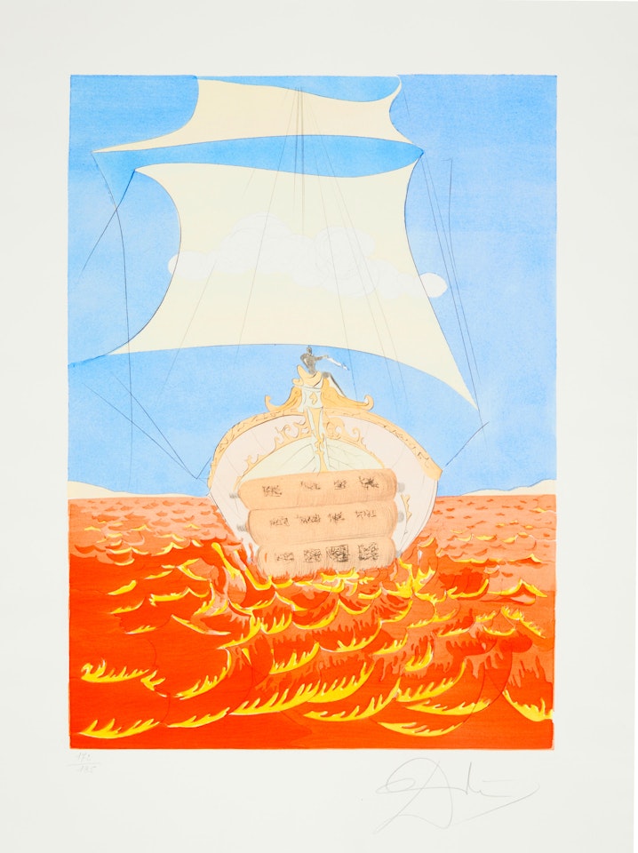 Twelve Tribes of Israel by Salvador Dali