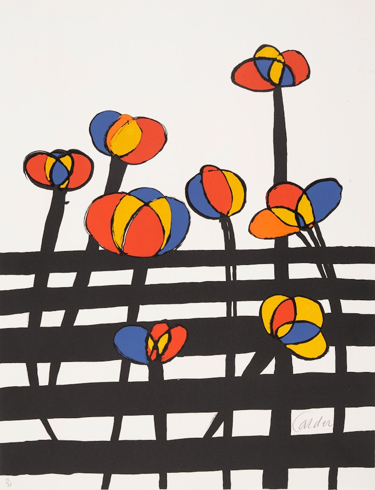 Untitled (Flowers) by Alexander Calder