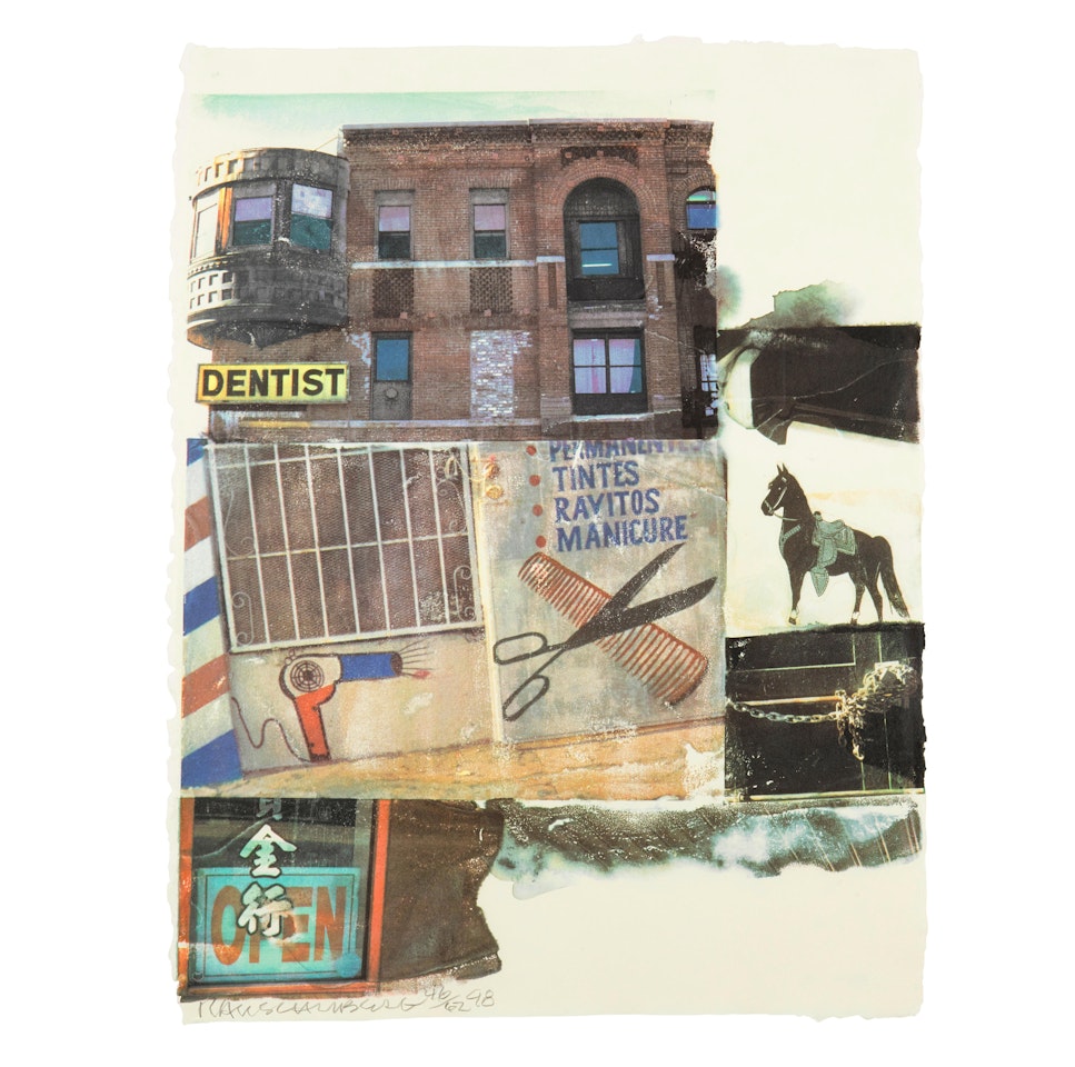 L.A. Uncovered #10, from L.A. Uncovered by Robert Rauschenberg