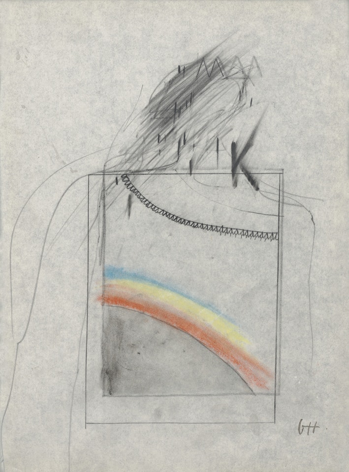 King and 3 Queens by David Hockney
