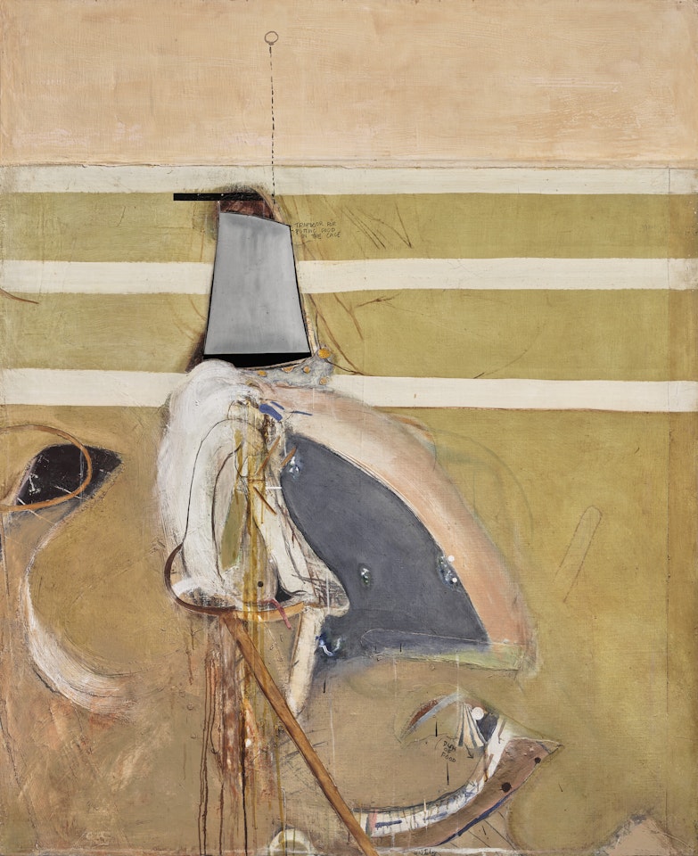 White Sacred Baboon by Brett Whiteley
