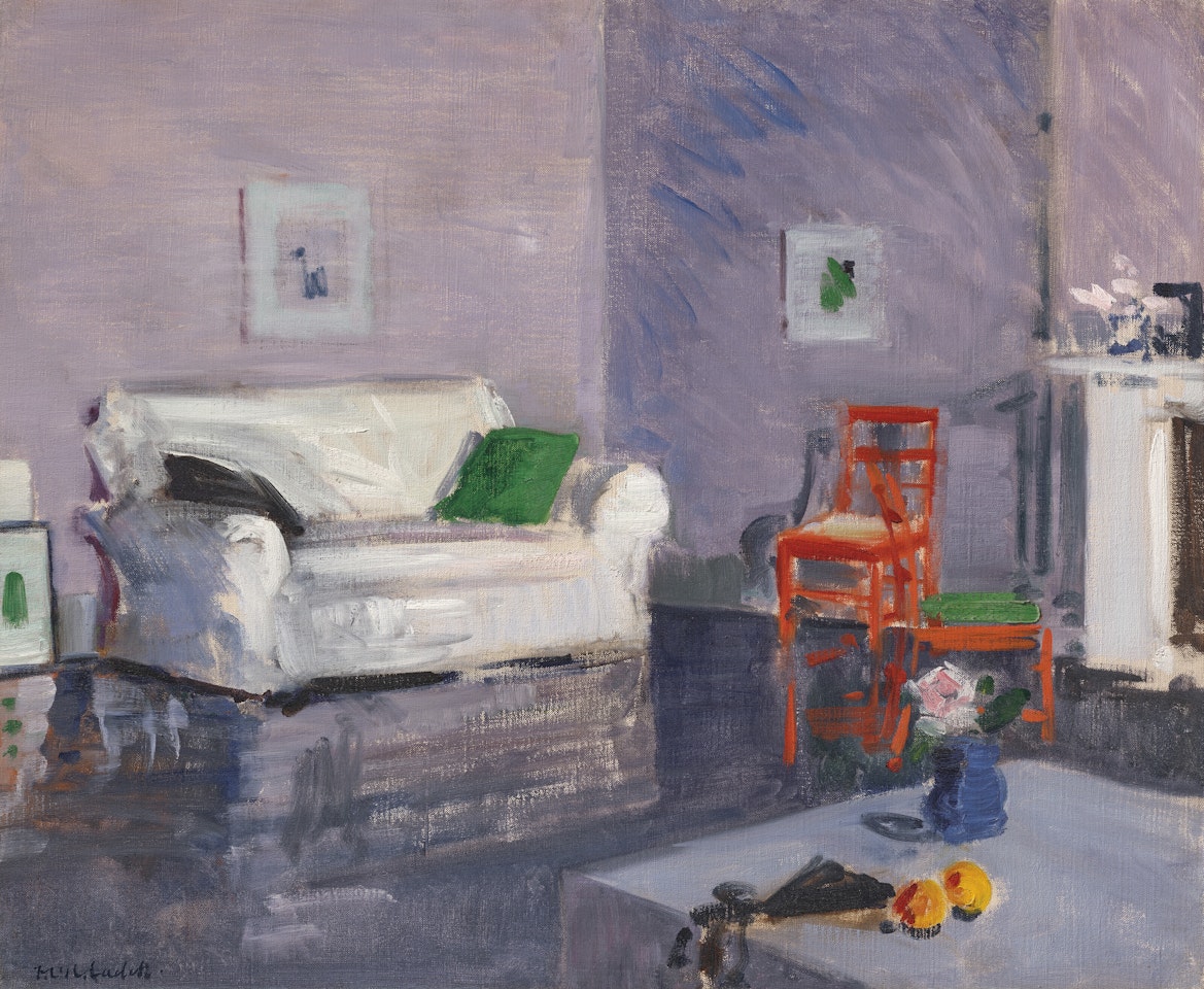 The White Sofa by Francis Campbell Boileau Cadell