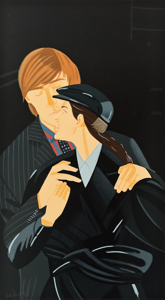 Danny Moghihan and Laura Faber by Alex Katz