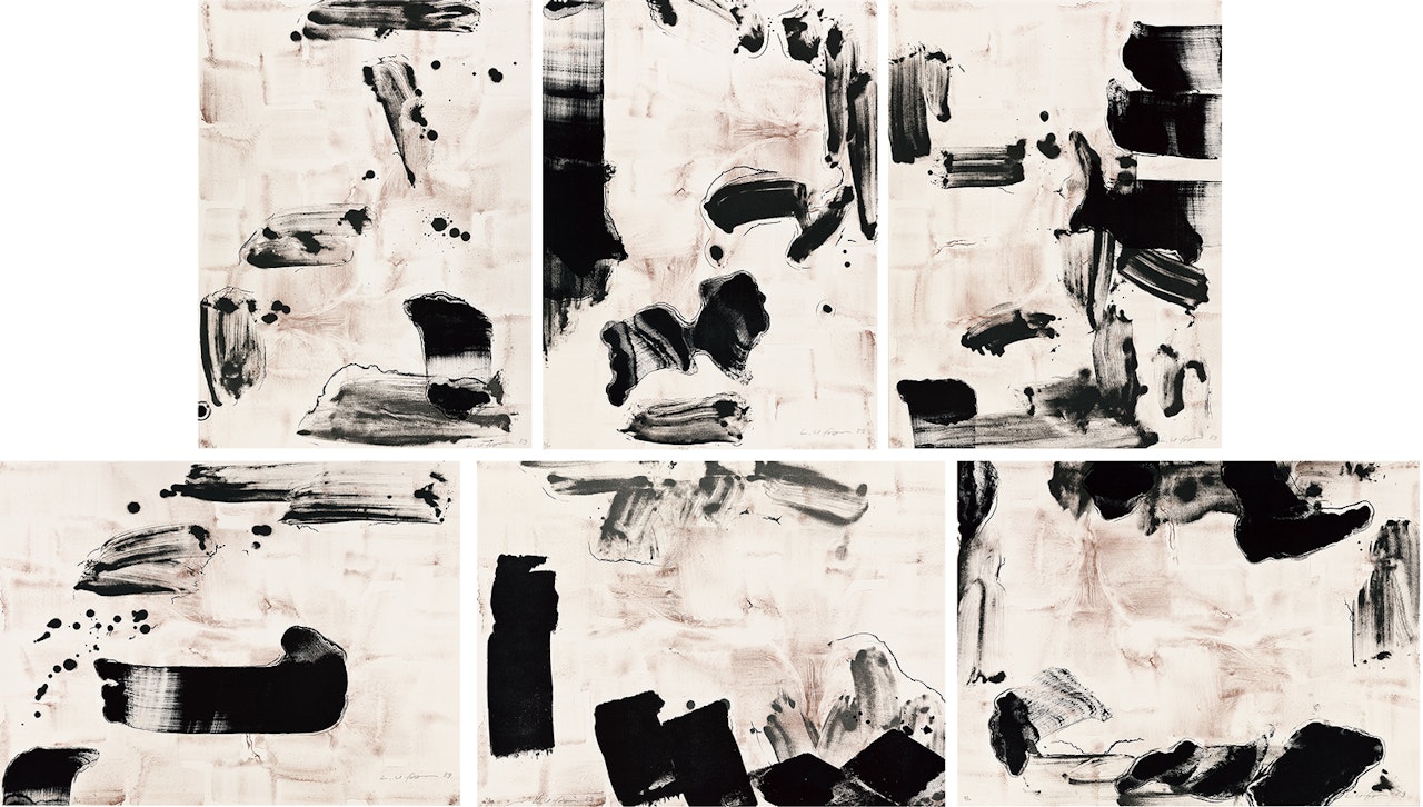 Dalla Memoria Di Una Citta 1-6 (set of 6) by Lee Ufan