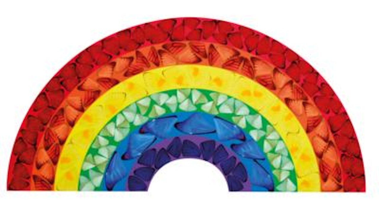 Butterfly Rainbow (small) by Damien Hirst