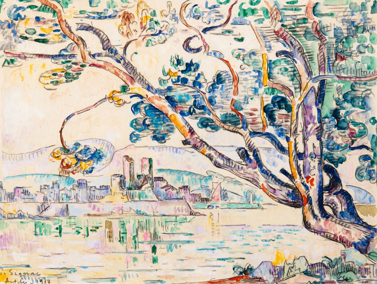 Antibes by Paul Signac