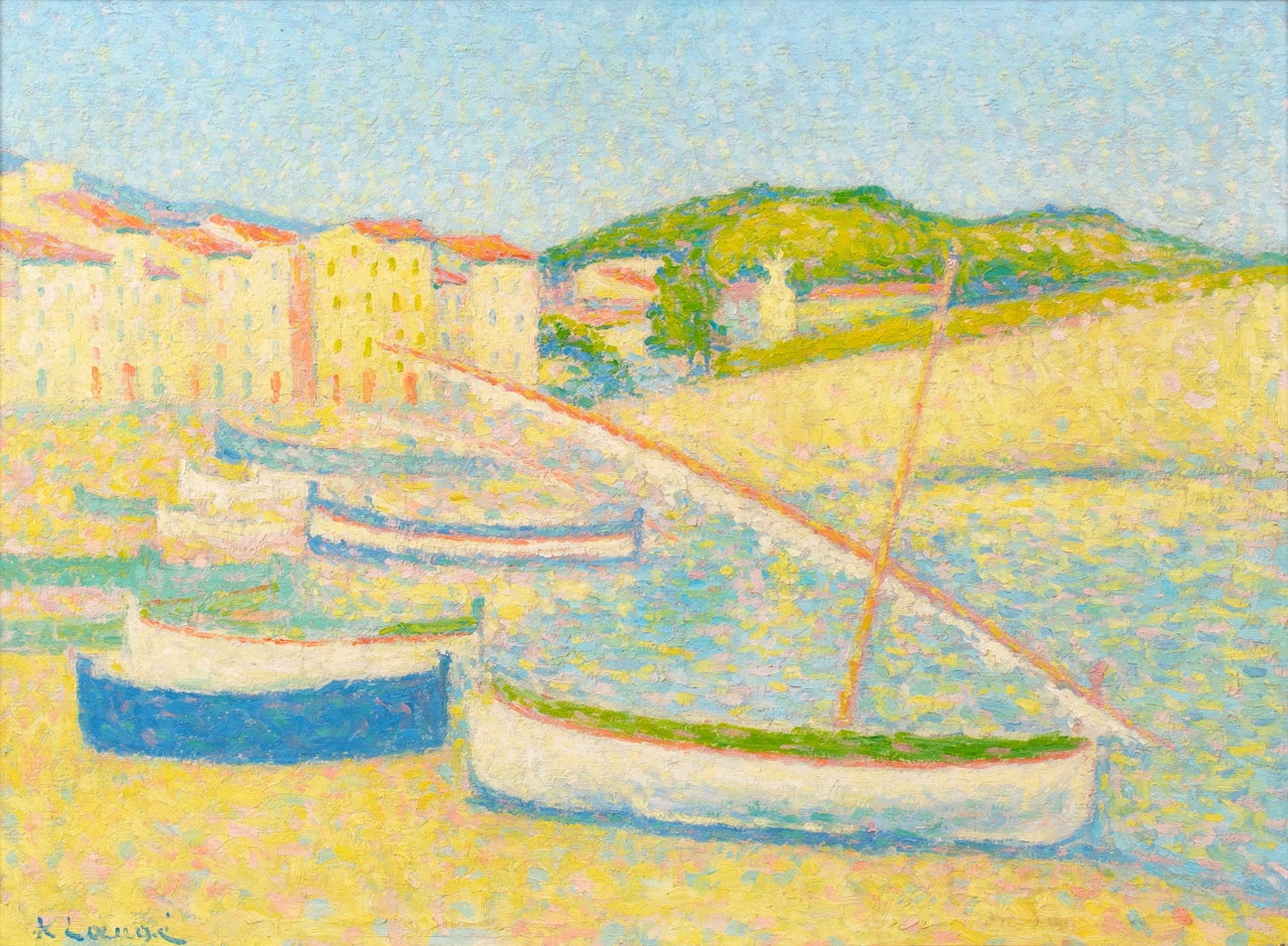 Port de Collioure by Achille Laugé