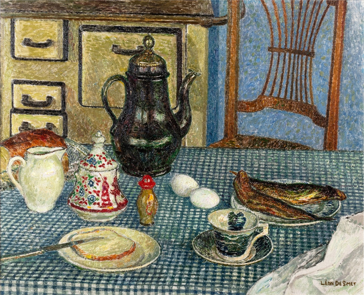 Stilleven by Leon de Smet