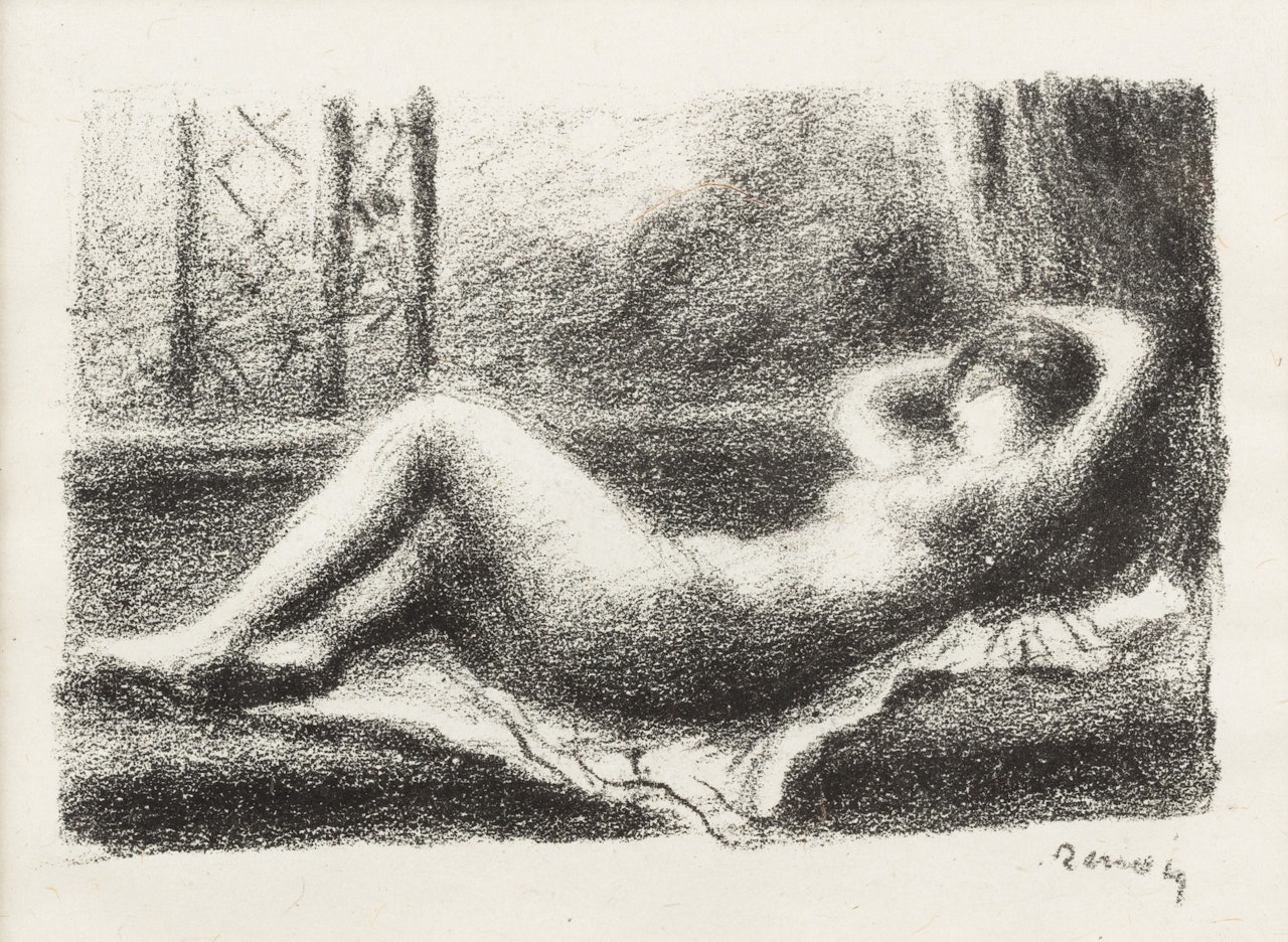 Odalisque (Delteil 35) by Pierre-Auguste Renoir