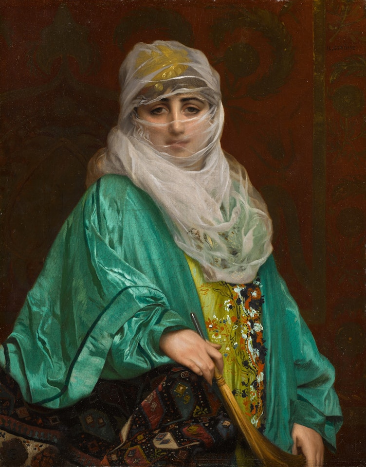 A Veiled Beauty by Jean Léon Gérome