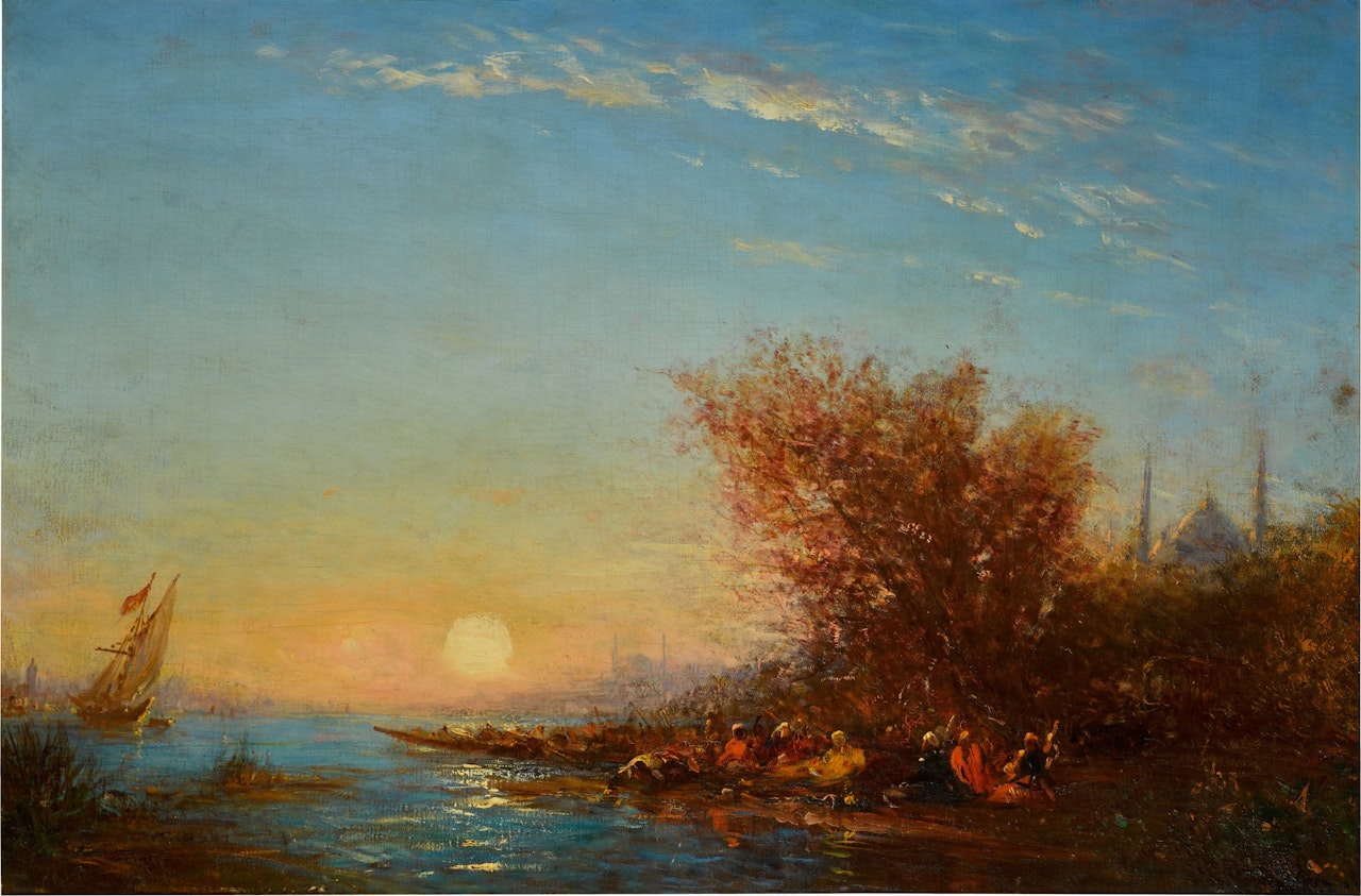 La Corne d'Or by Félix Ziem