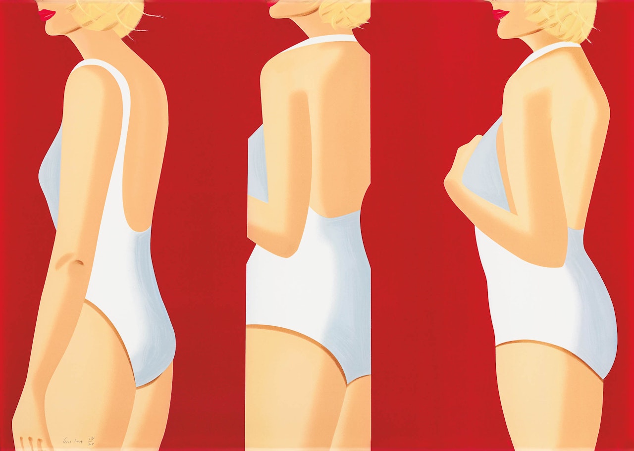 Coca Cola Girl 5 by Alex Katz