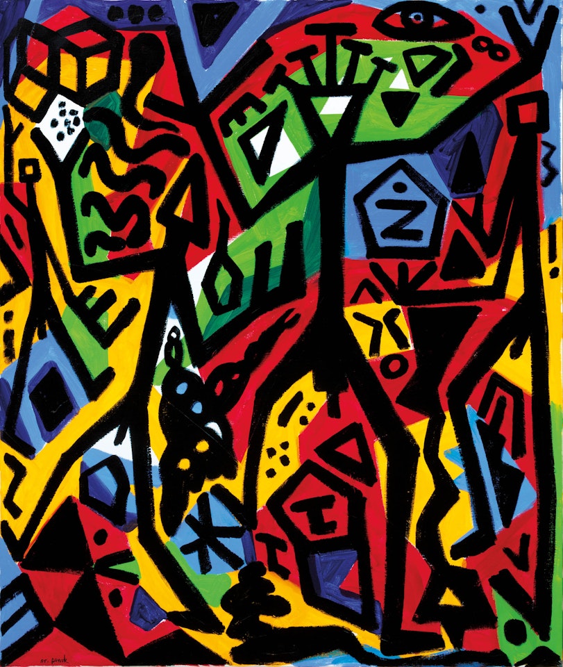 Work·Play·Cognition by A.R. Penck