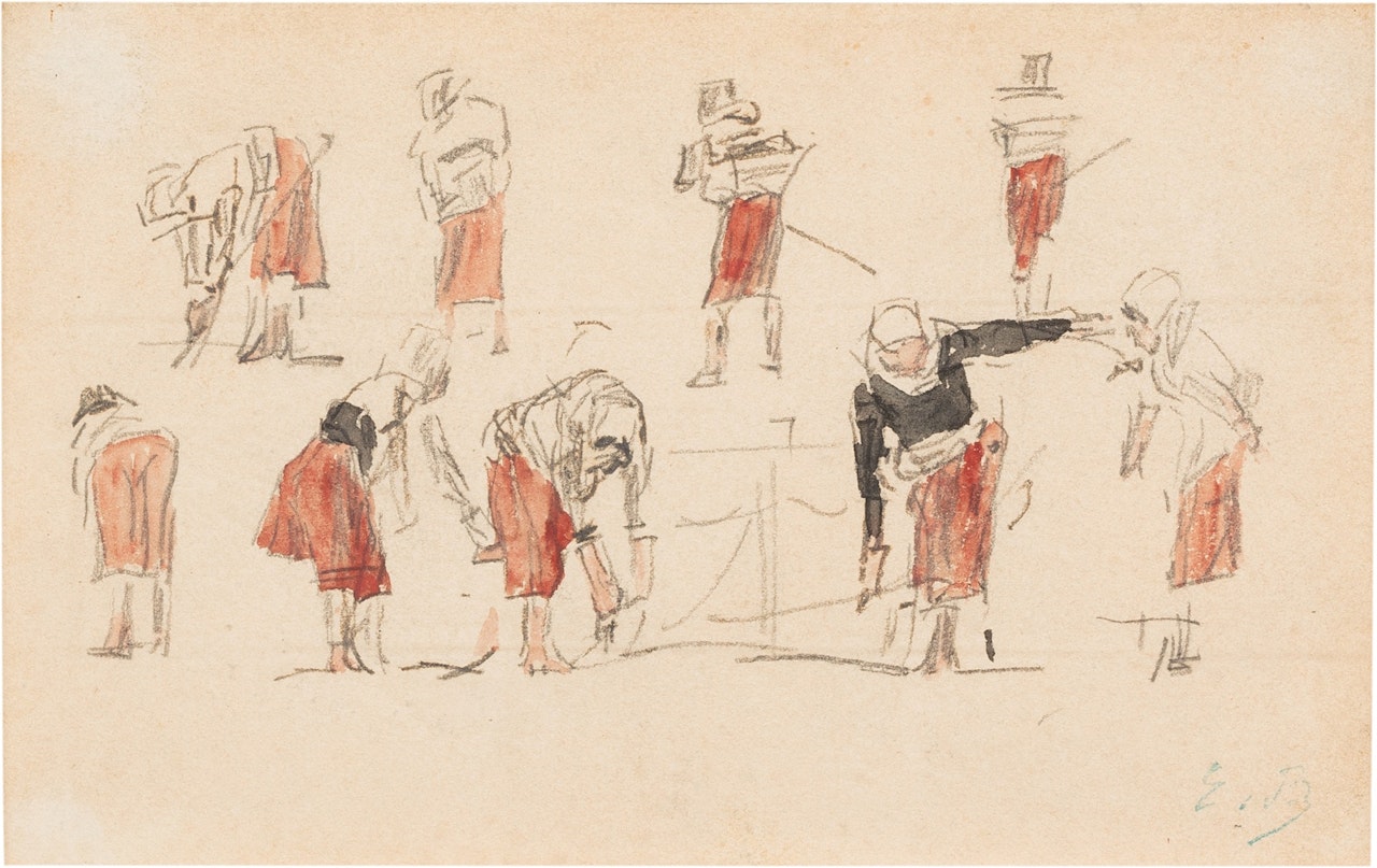 Pêcheuses by Eugène Boudin