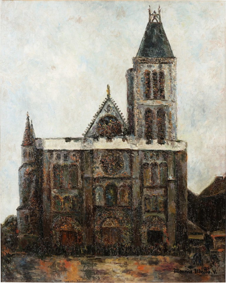 La Basilique de Saint-Denis by Maurice Utrillo