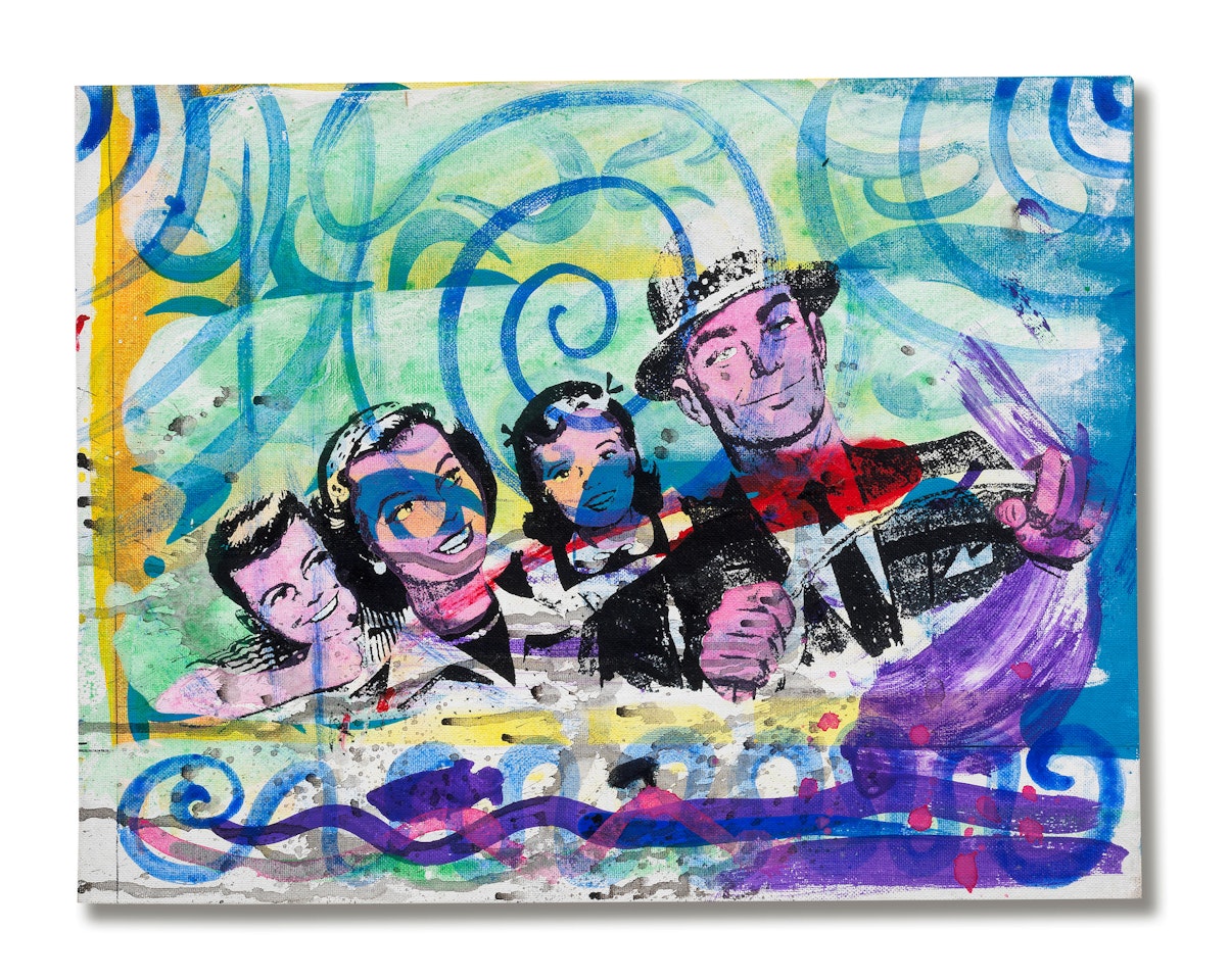 Family Values   circa by Kenny Scharf