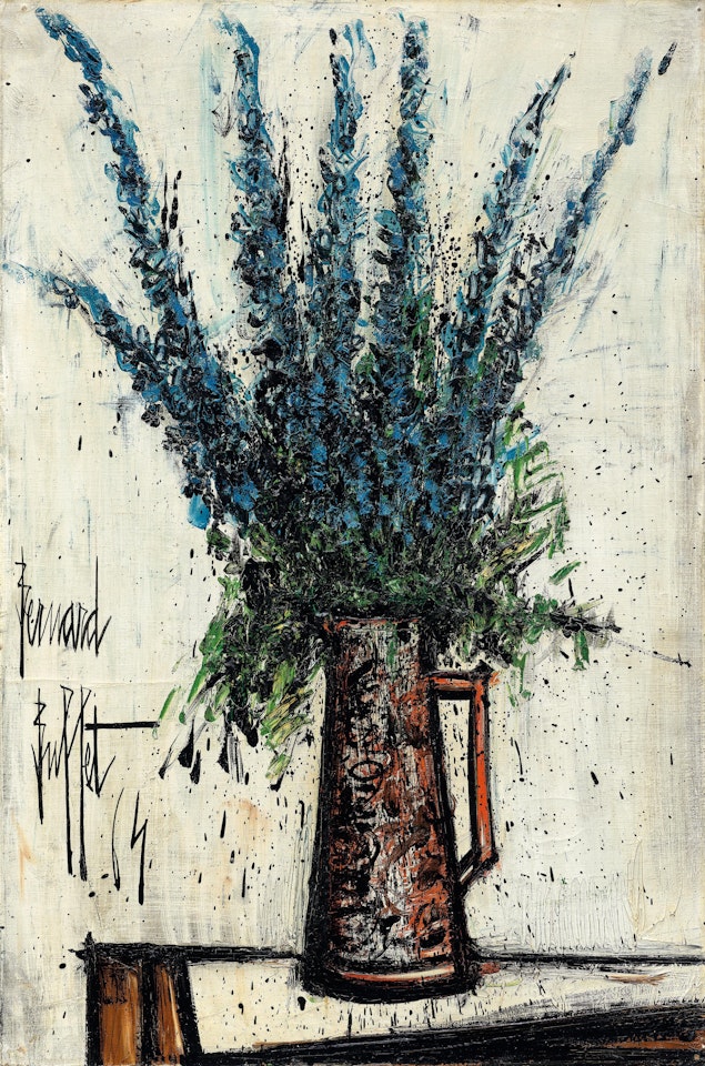 Delphiniums Bleus by Bernard Buffet