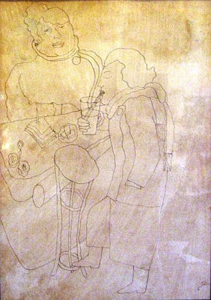 Le Mauvais Lieu #XIV by Jean Cocteau