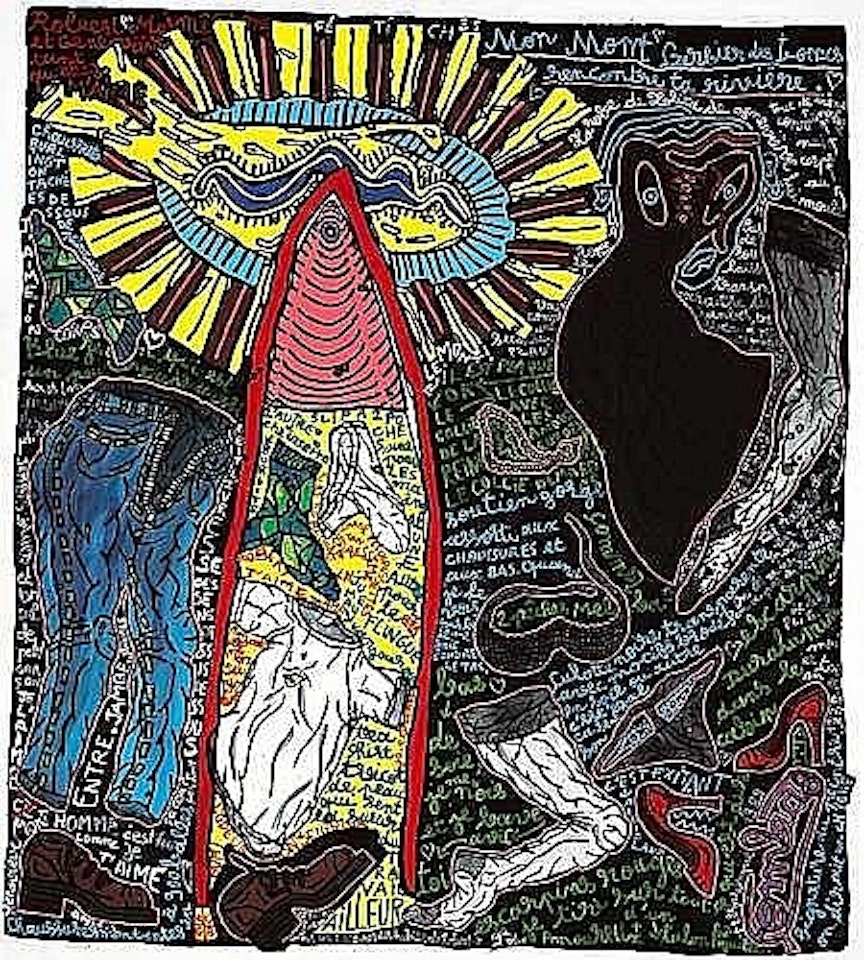 Mon mont gerbier des joncs rencontres ta rivière by Robert Combas