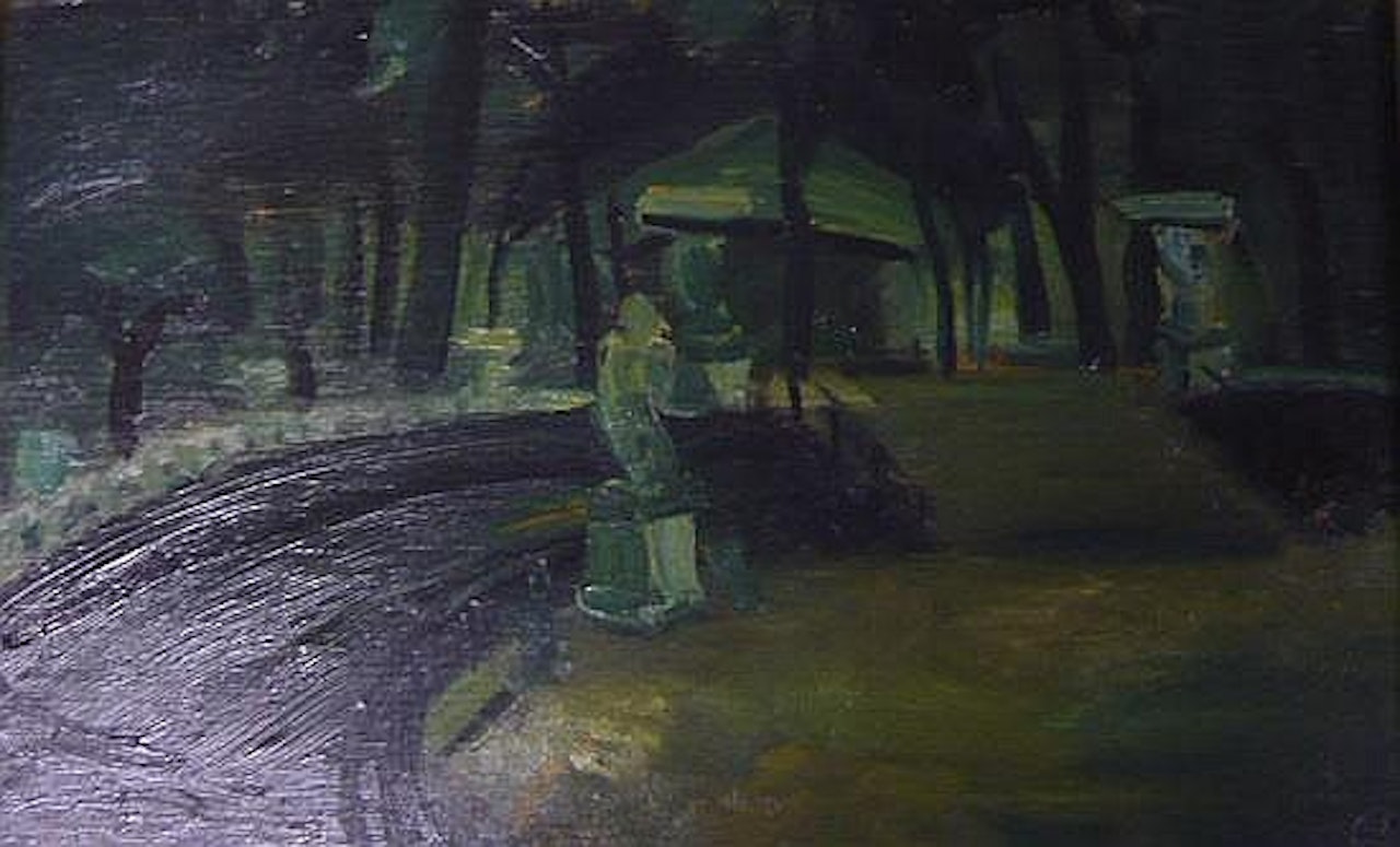 Le Luxembourg by Jean Messagier