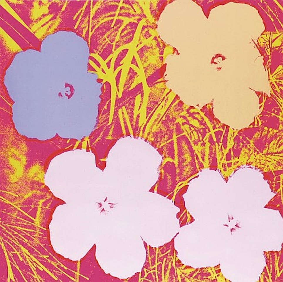 Flowers by Andy Warhol