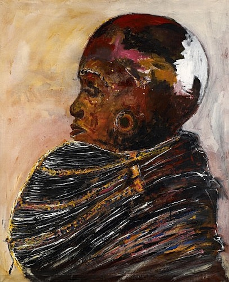 Tête africaine by Philippe Pasqua