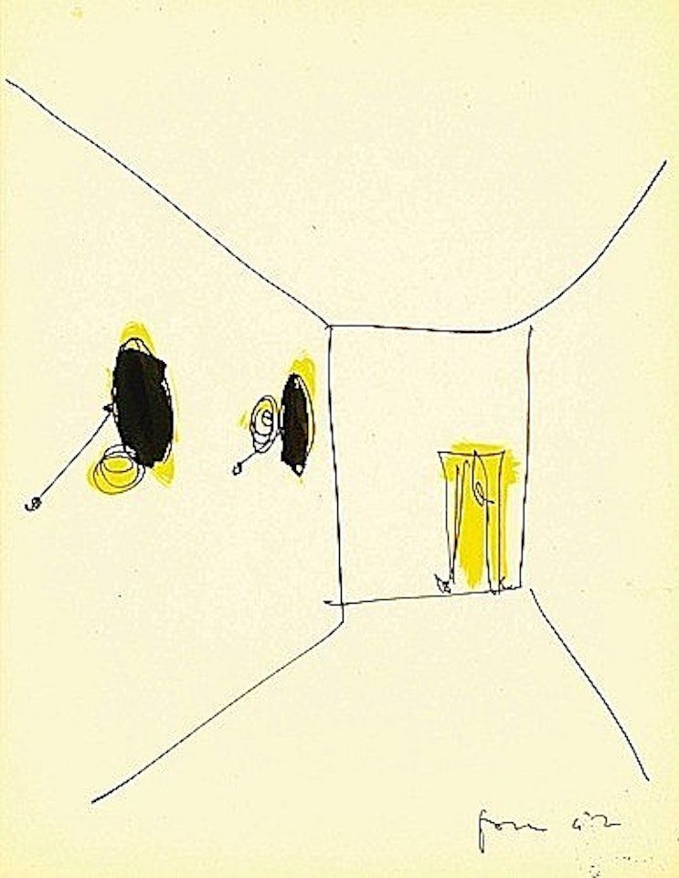 Concetto spaziale by Lucio Fontana