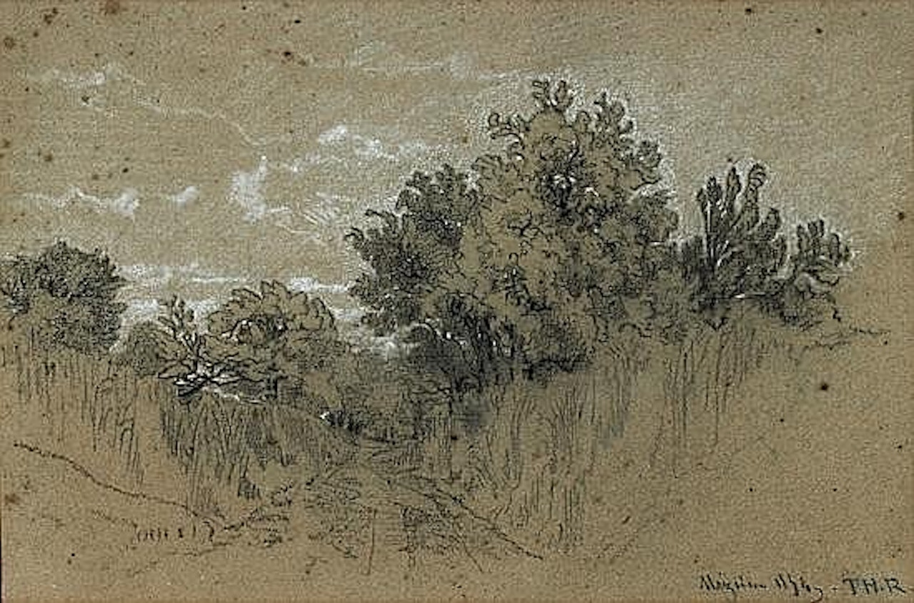 Paysage du Jura by Théodore Rousseau