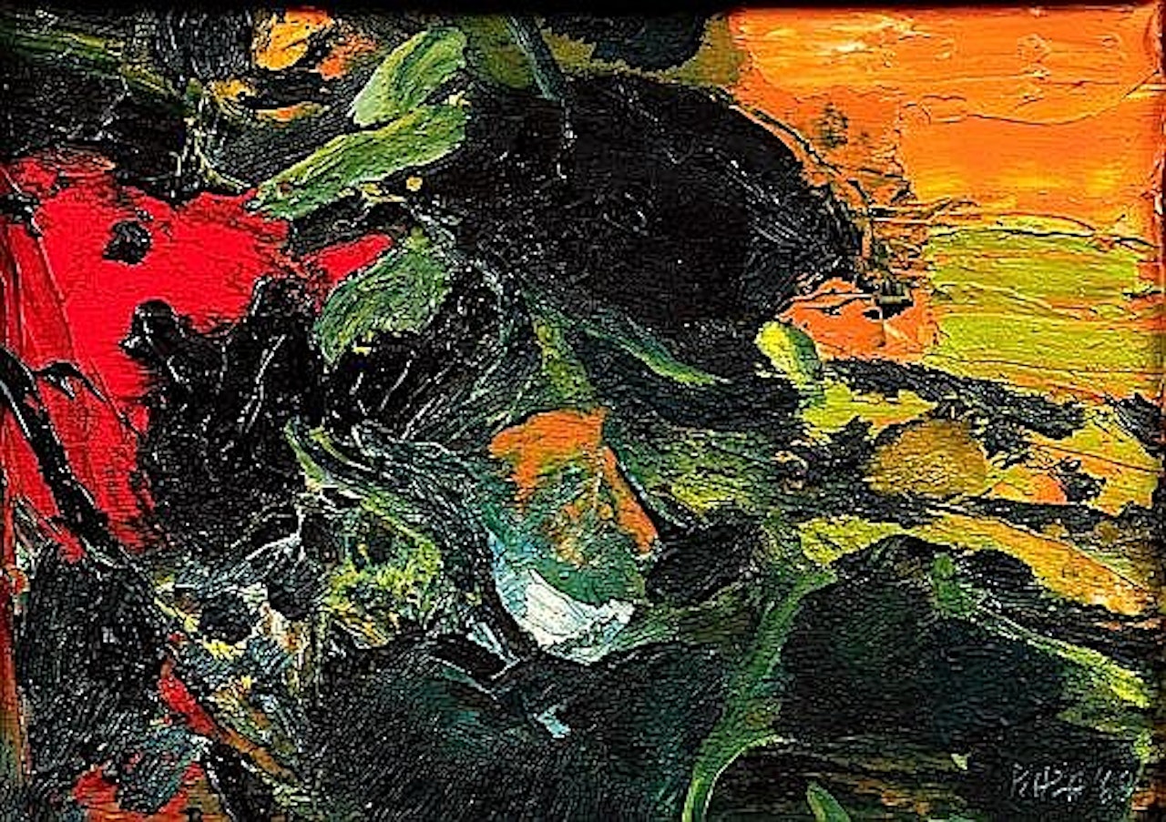 Sans titre by Sayed Haider Raza