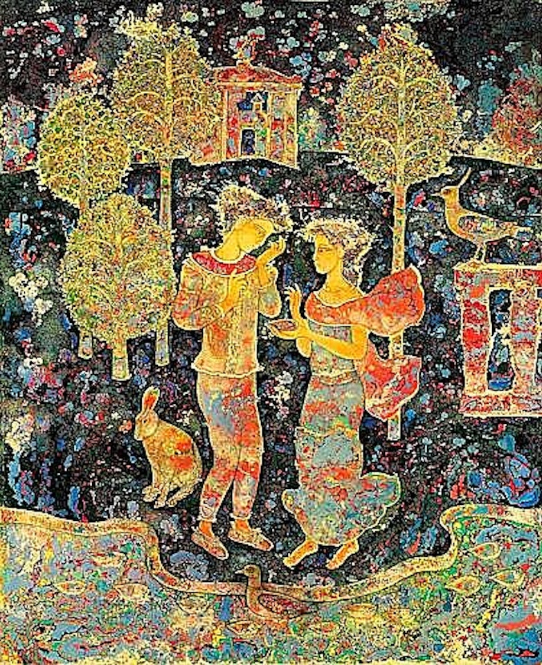 Fête de lumière by Sakti Burman