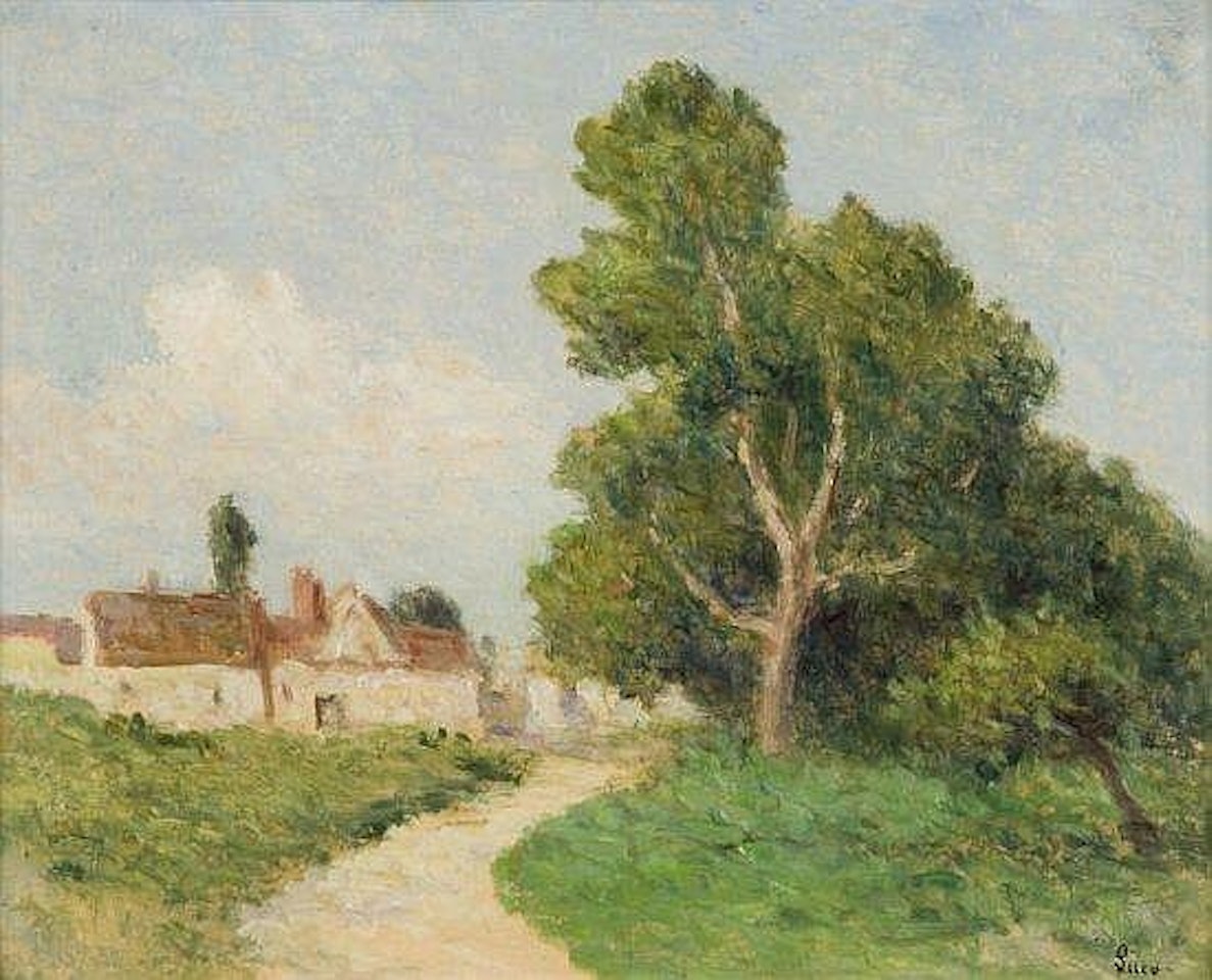 Paysage aux environs de Rolleboise by Maximilien Luce