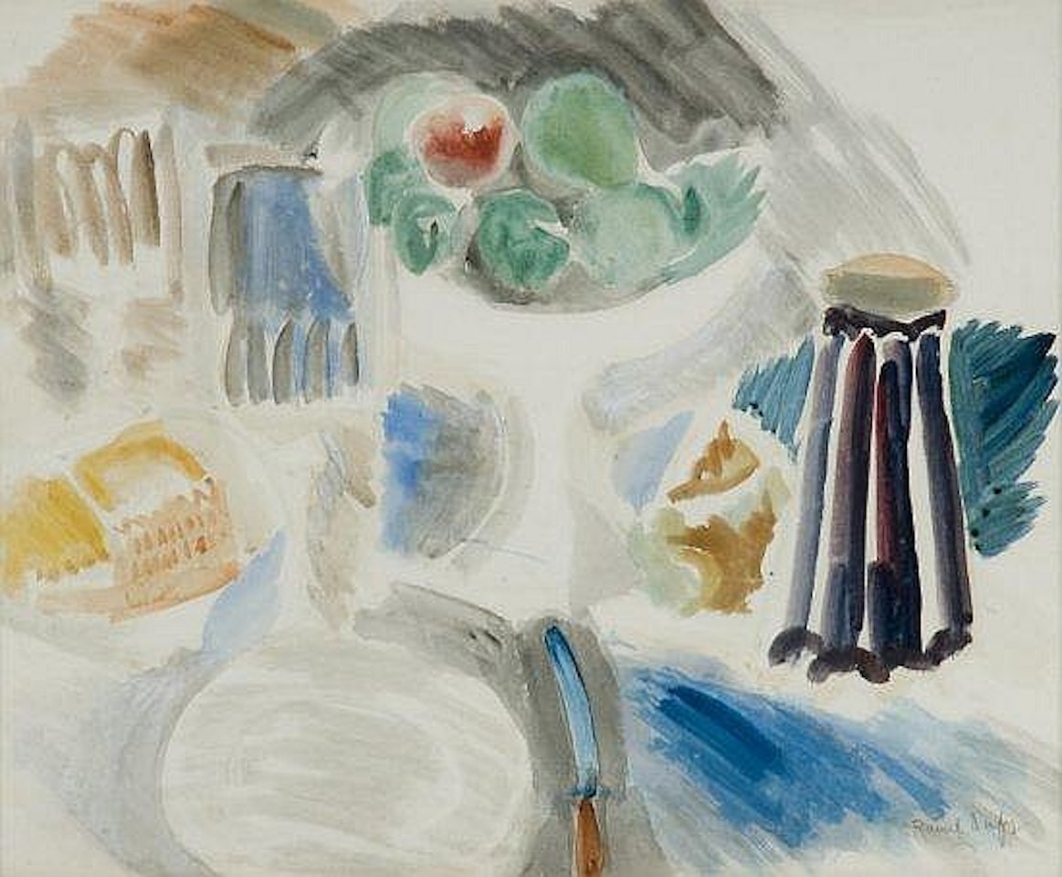 Nature morte aux biscuits by Raoul Dufy