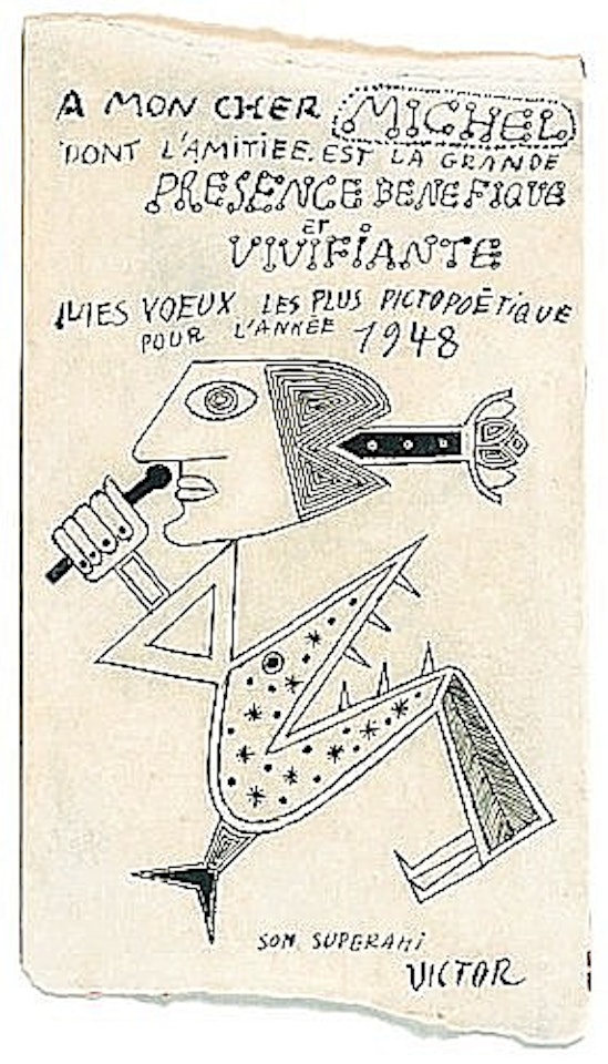 À mon cher Michel… by Victor Brauner