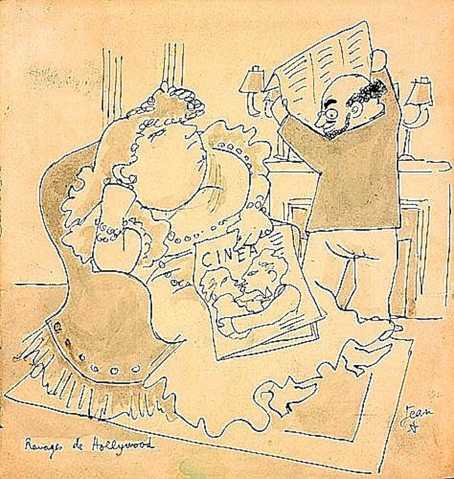 Ravage de Hollywood by Jean Cocteau
