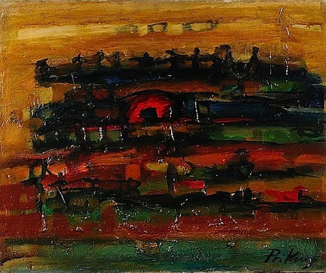 Paysage by Franz Priking